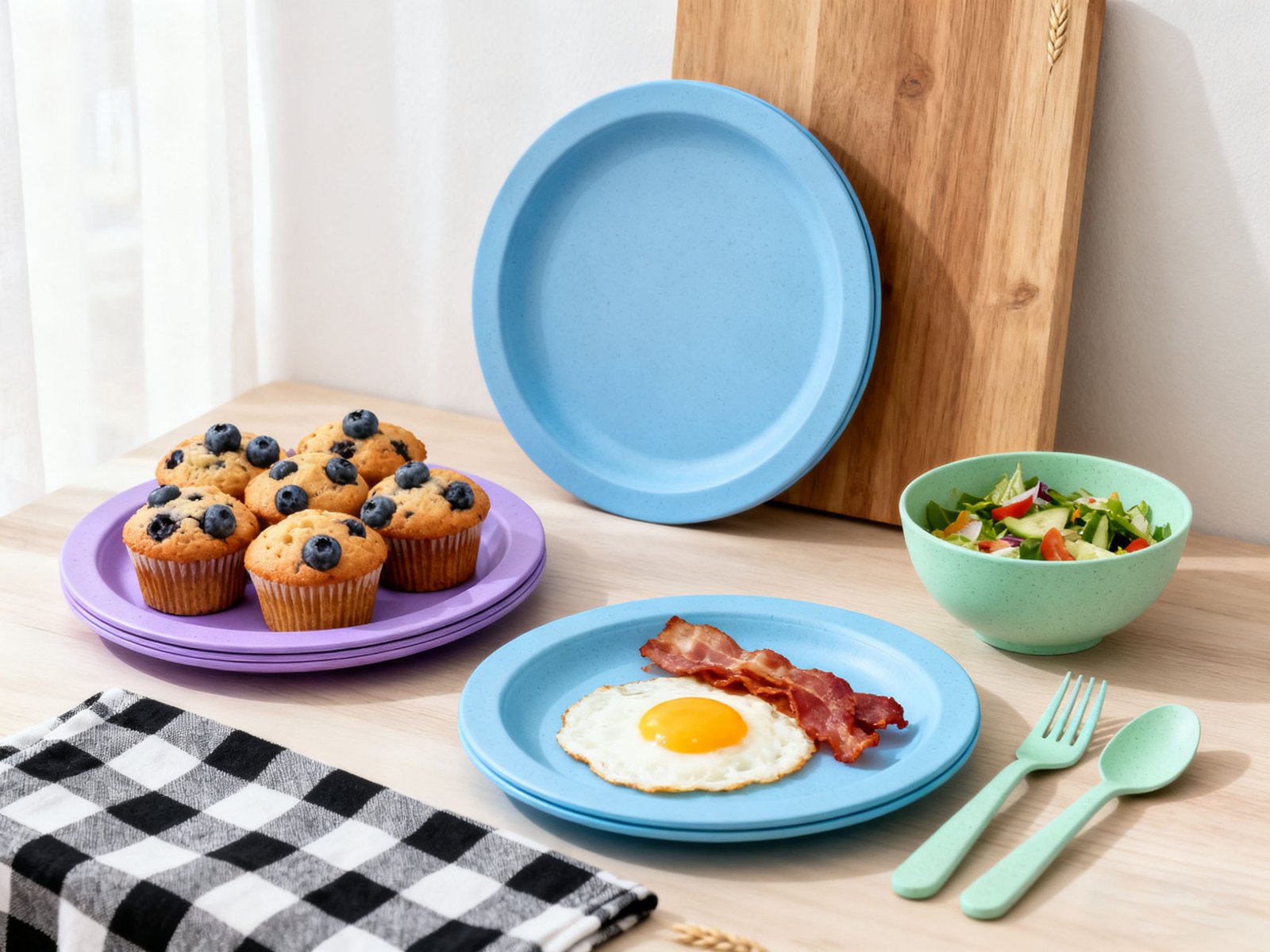 Wheat Straw Dinnerware Set