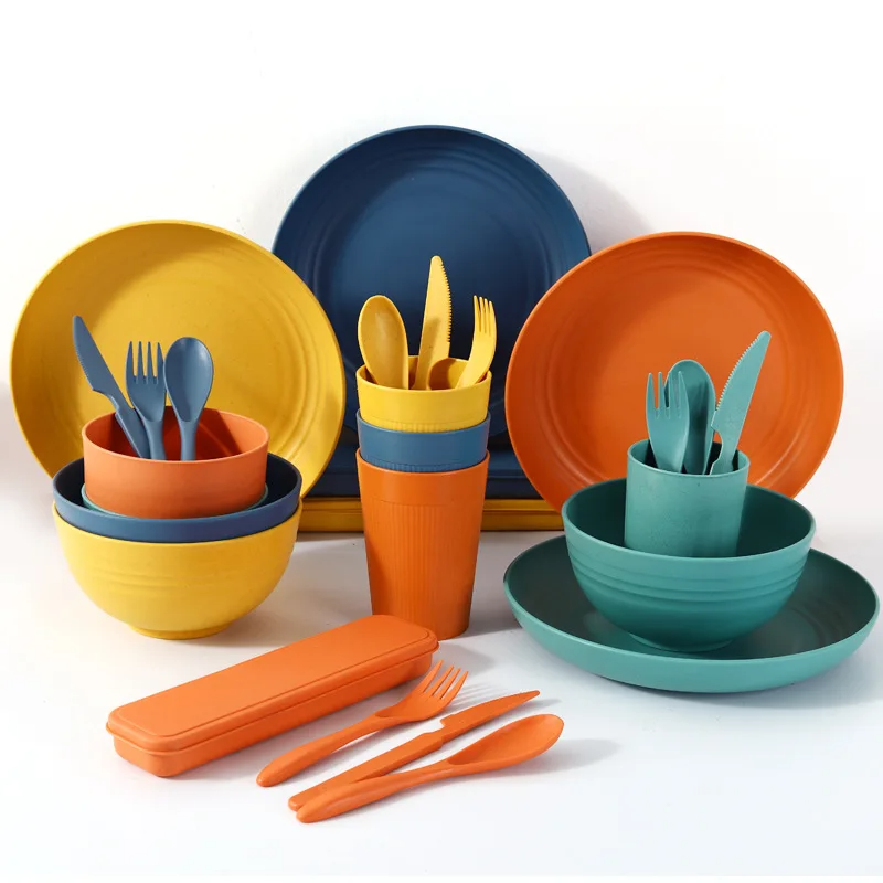 Wheat Straw dinner Set (3)