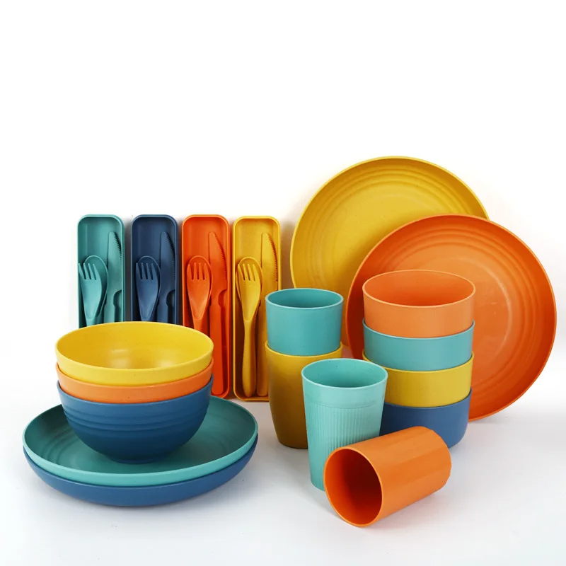 Wheat Straw dinner Set (6)