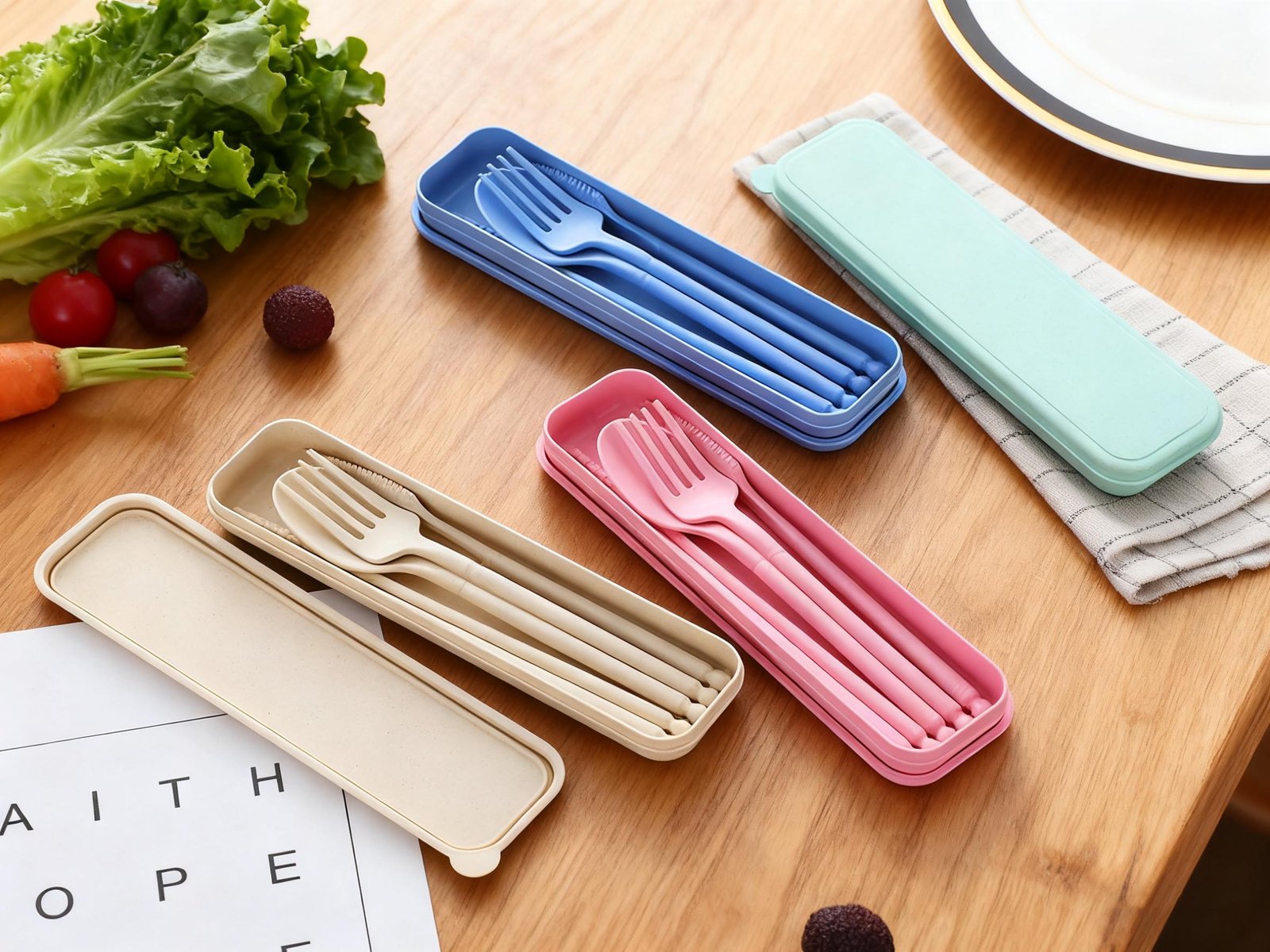 Wheat Straw Cutlery Set