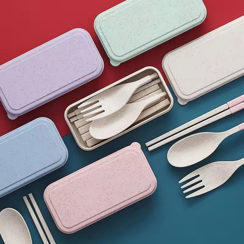 Wheat Straw Cutlery Set (2)