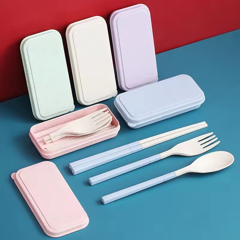 Wheat Straw Cutlery Set (4)