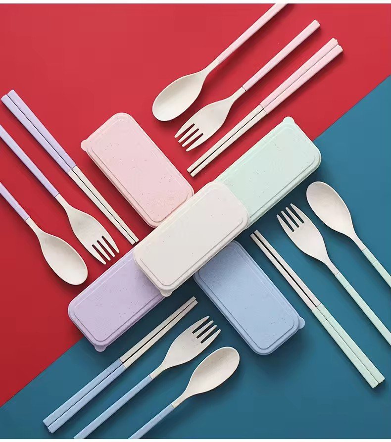 Wheat Straw Cutlery Set (5)