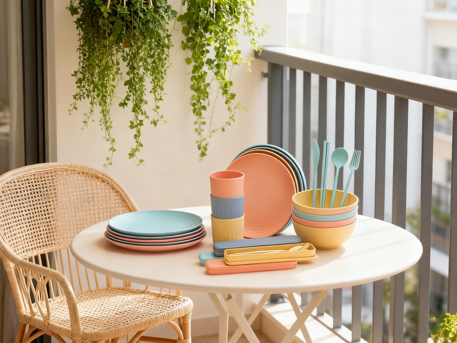 Wheat Straw Dinnerware Set