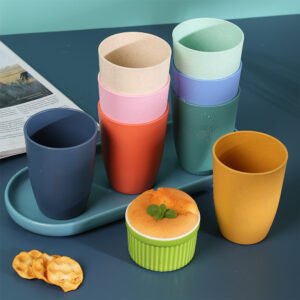 Wheat Straw Cup – Eco-Friendly & Customizable Drinking Cup Manufacturer